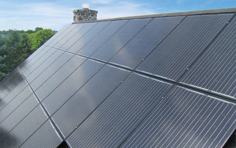 Claremont Road Solar Installation Photo
