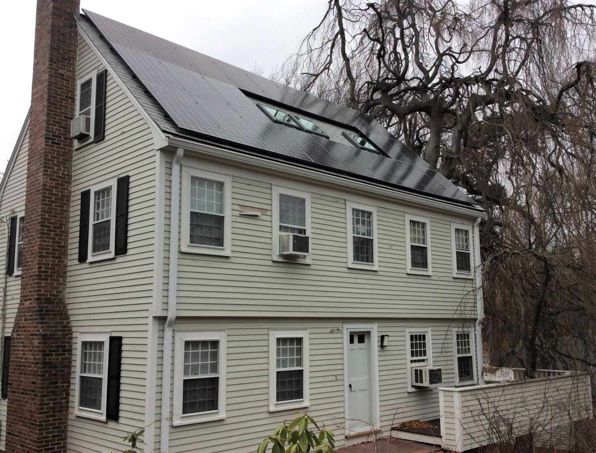 Coolidge Hill Road Solar Installation Photo