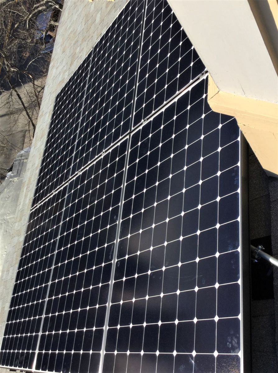 Harvard  Street Solar Installation Photo