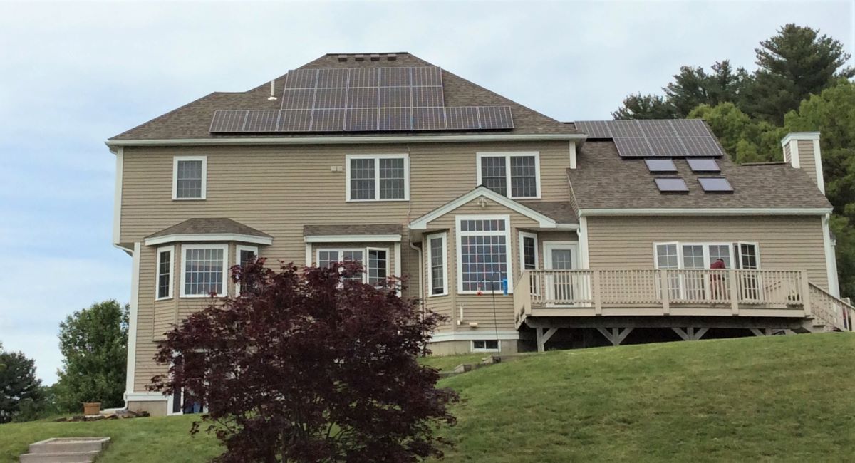 Cortland Drive Solar Installation Photo