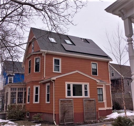 Saint James Avenue Solar Installation Photo