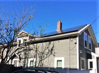 Reed Street Solar Installation Photo