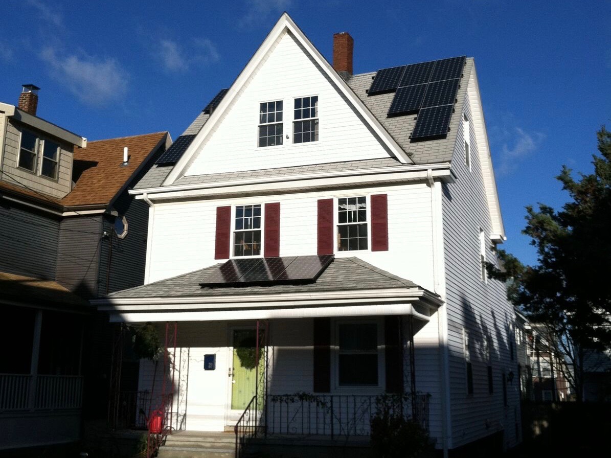 Clayton Avenue Solar Installation Photo