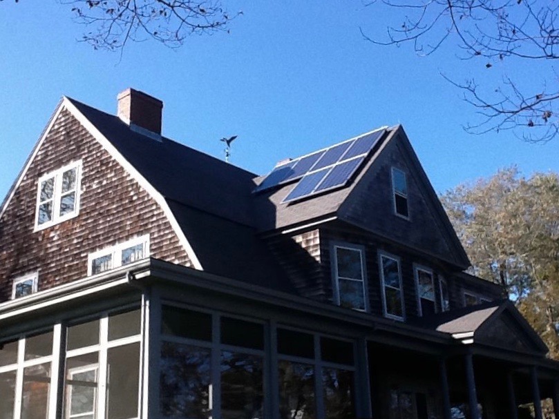 Long Point Lane Solar Installation Photo