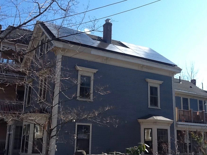 Chestnut Avenue Solar Installation Photo
