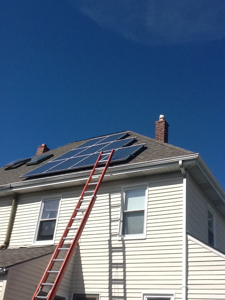 Sylvan Street Solar Installation Photo