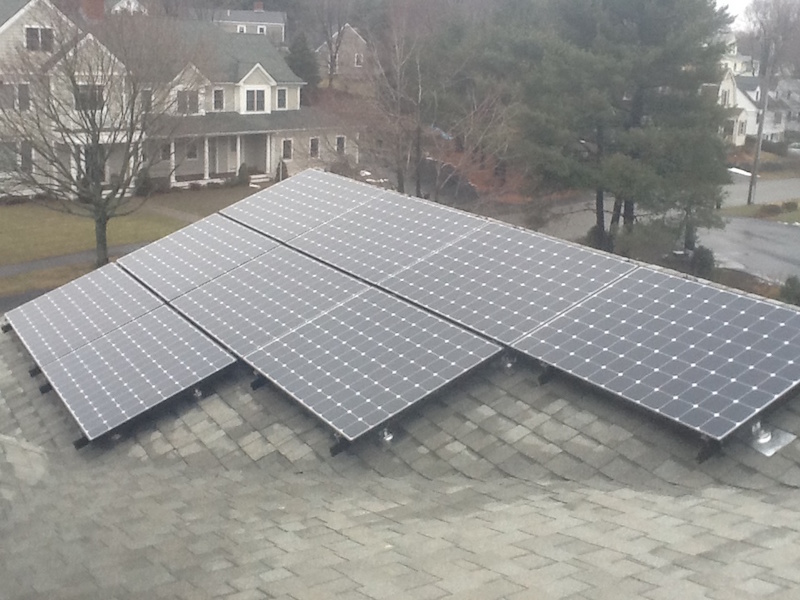 South Rindge Avenue Solar Installation Photo