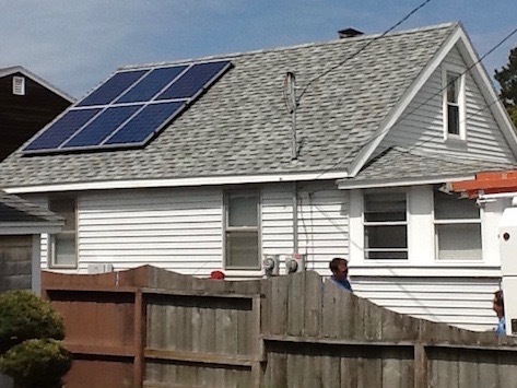 51st Street Solar Installation Photo