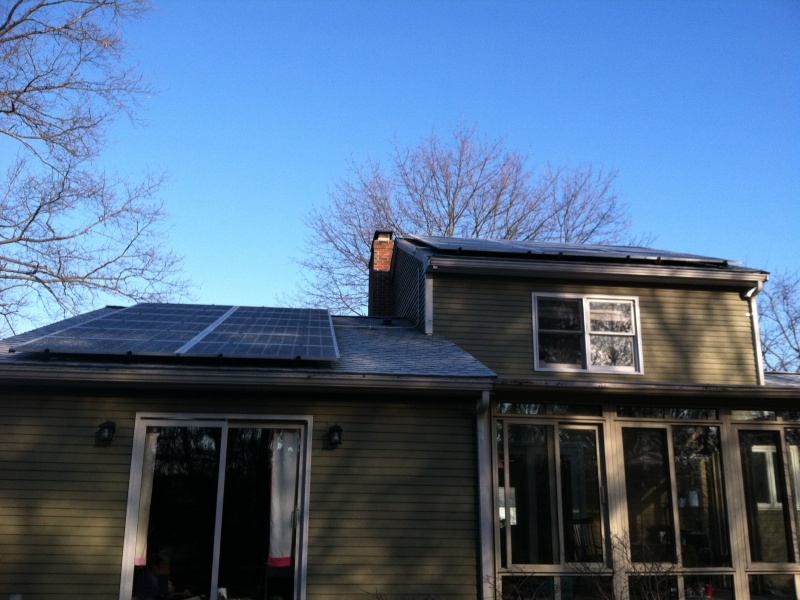 Prairie Street Solar Installation Photo