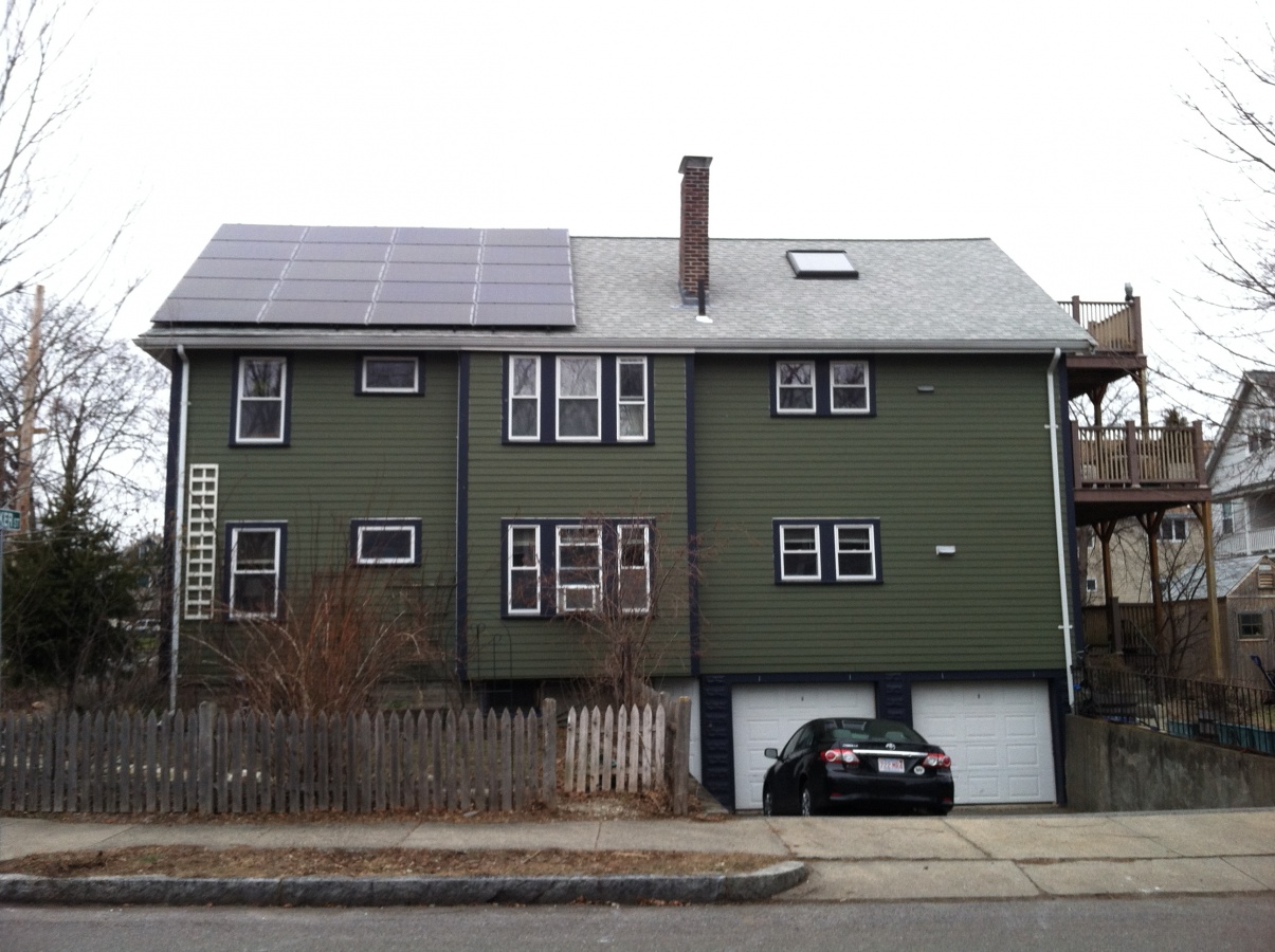 Parker Street Solar Installation Photo