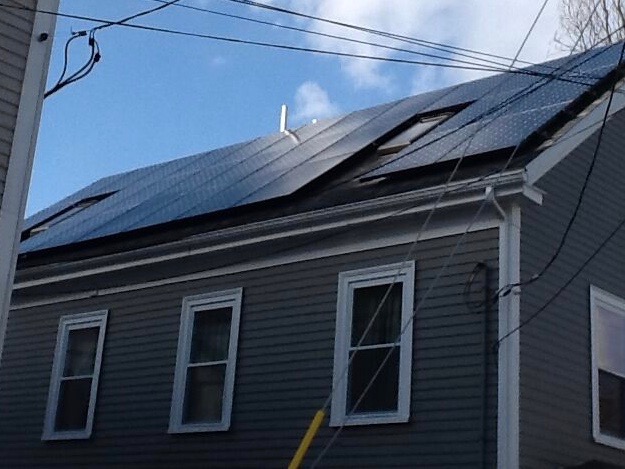 Otis Place Solar Installation Photo