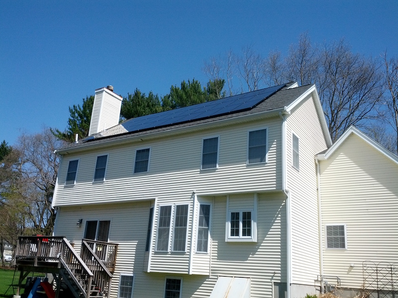 Cruzon Mill Road Solar Installation Photo