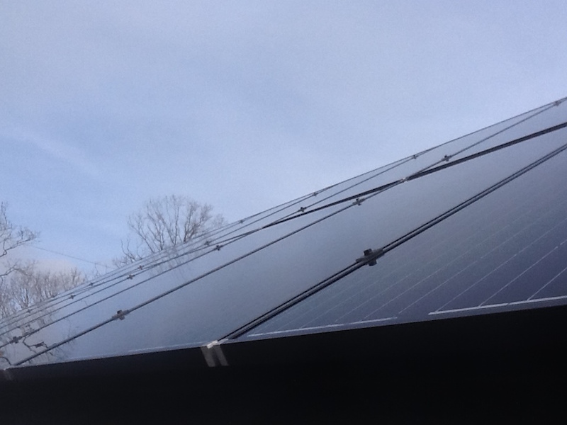 Moulton Street Solar Installation Photo