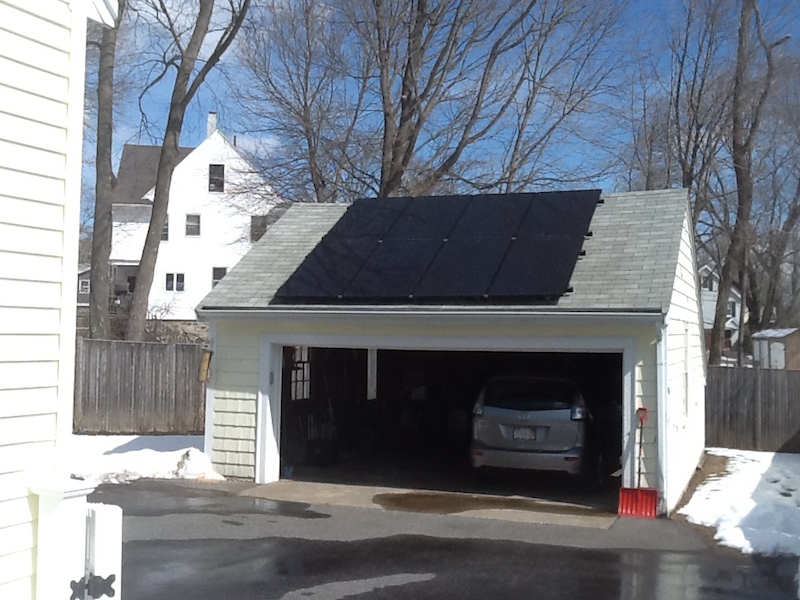 Edison Avenue Solar Installation Photo