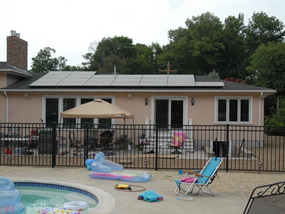 Canton Avenue Solar Installation Photo