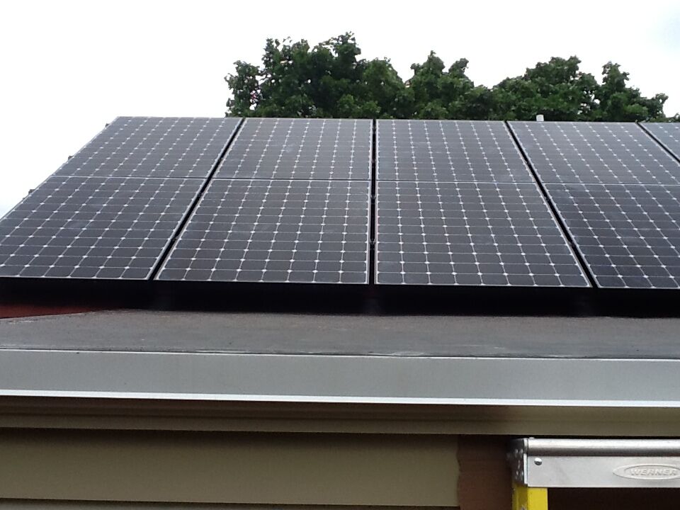 Lombard Road Solar Installation Photo
