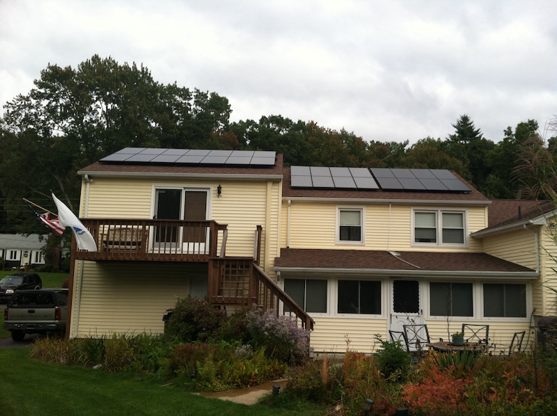 Fernwood Drive Solar Installation Photo