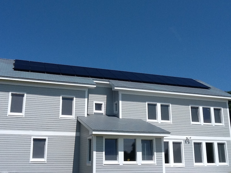 Powissett Road Solar Installation Photo