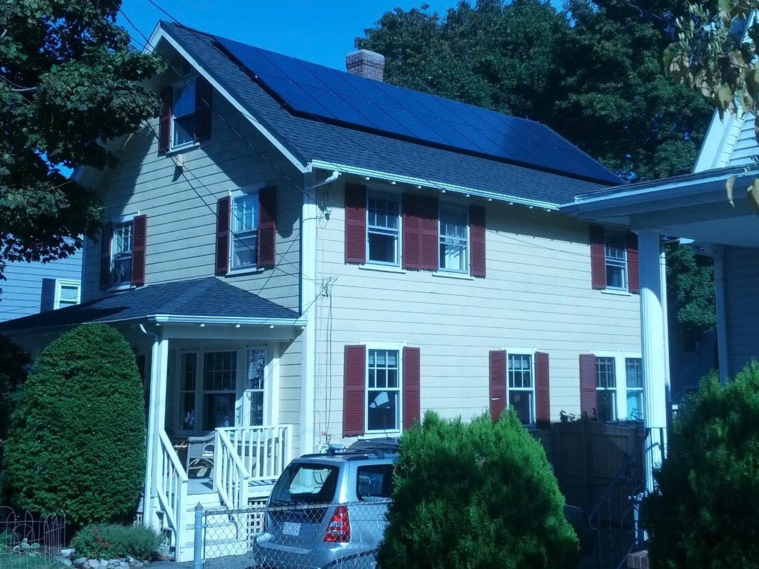 Barnard Road Solar Installation Photo
