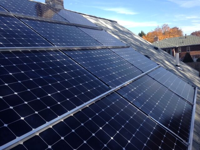 Palmer Street Solar Installation Photo