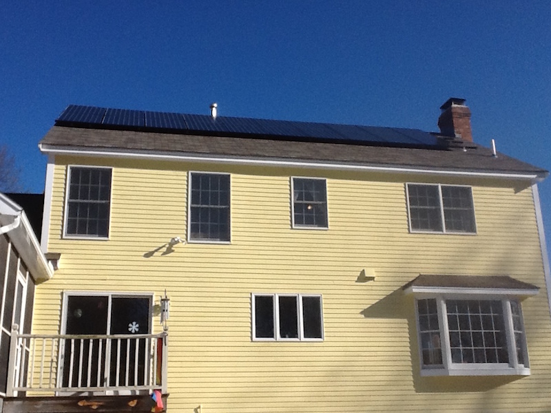 Prairie Street Solar Installation Photo