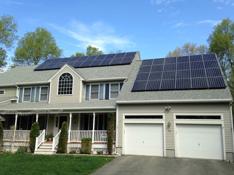 Goodnow Lane Solar Installation Photo