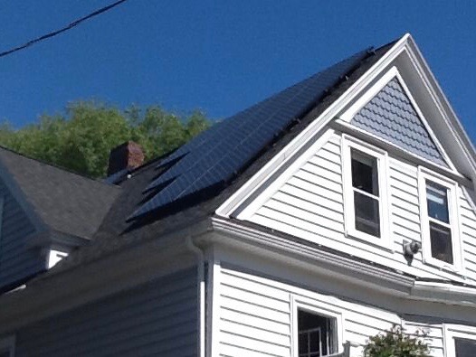 Denny Street Solar Installation Photo