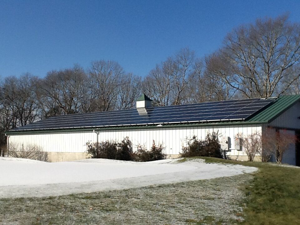Pocasset Golf Club Solar Installation Photo