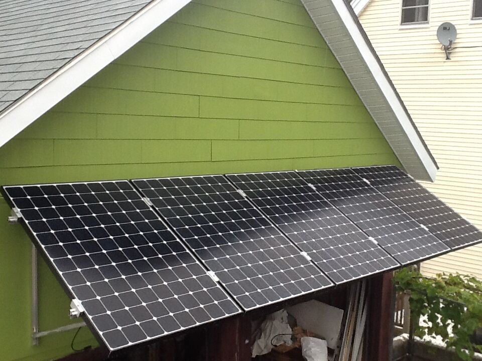 Sprague Street Solar Installation Photo