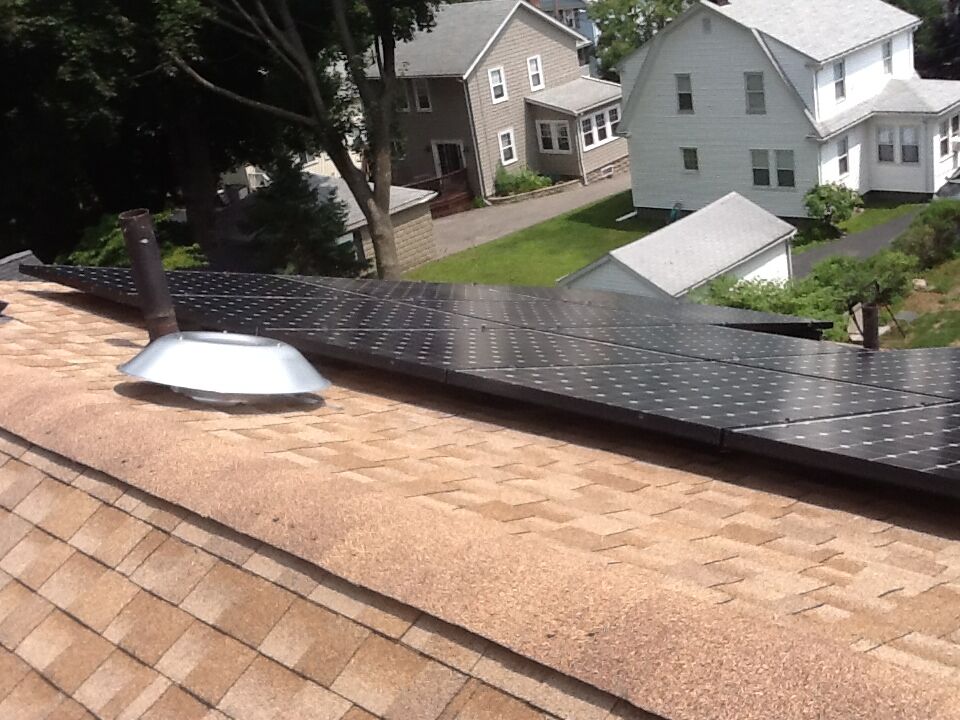 Mt. Vernon Street Solar Installation Photo
