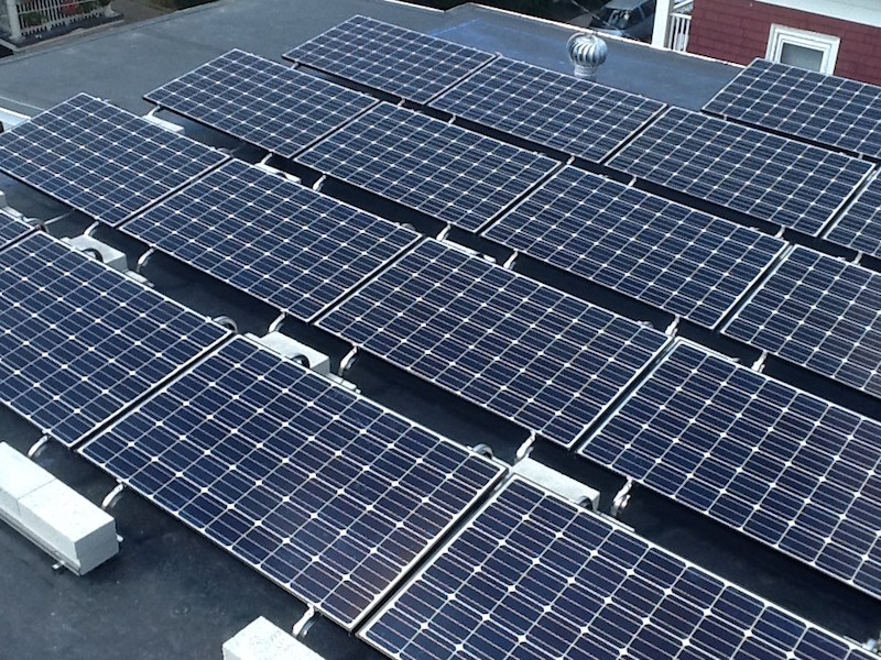 William Street Solar Installation Photo