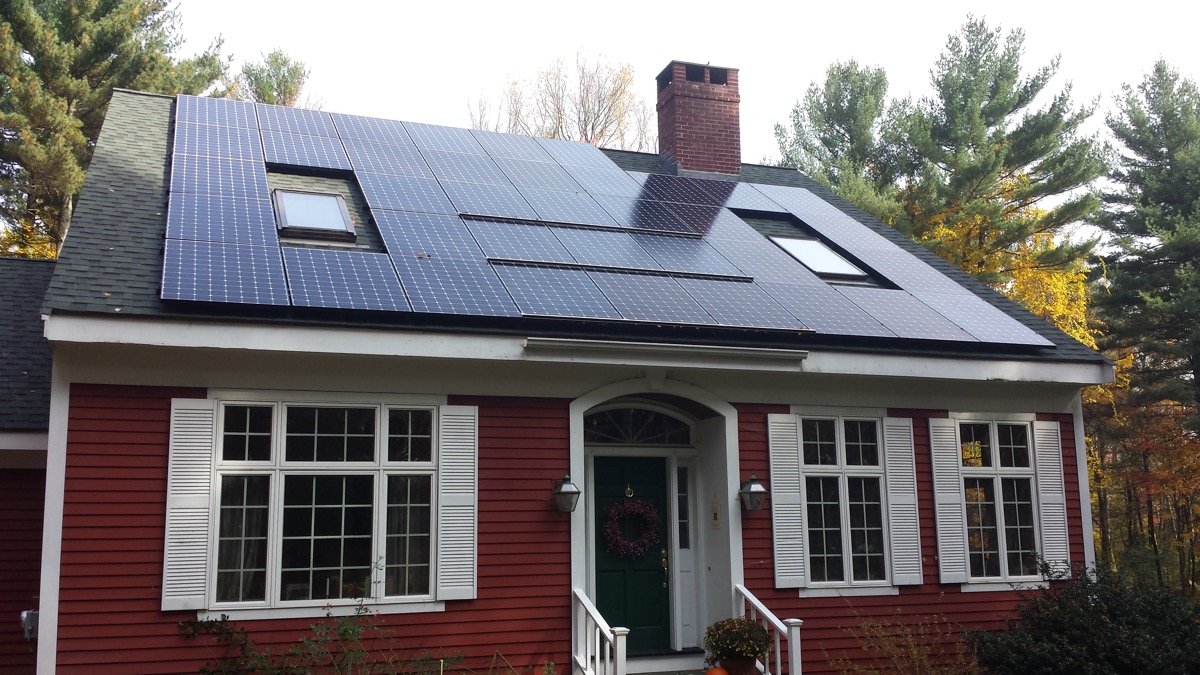 Bare Hill Road Solar Installation Photo