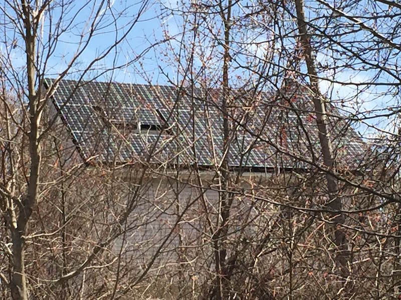 Lake Street Solar Installation Photo