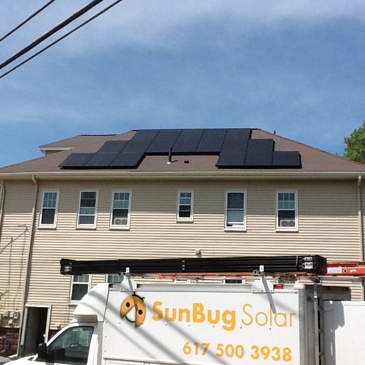Boylston Street Solar Installation Photo