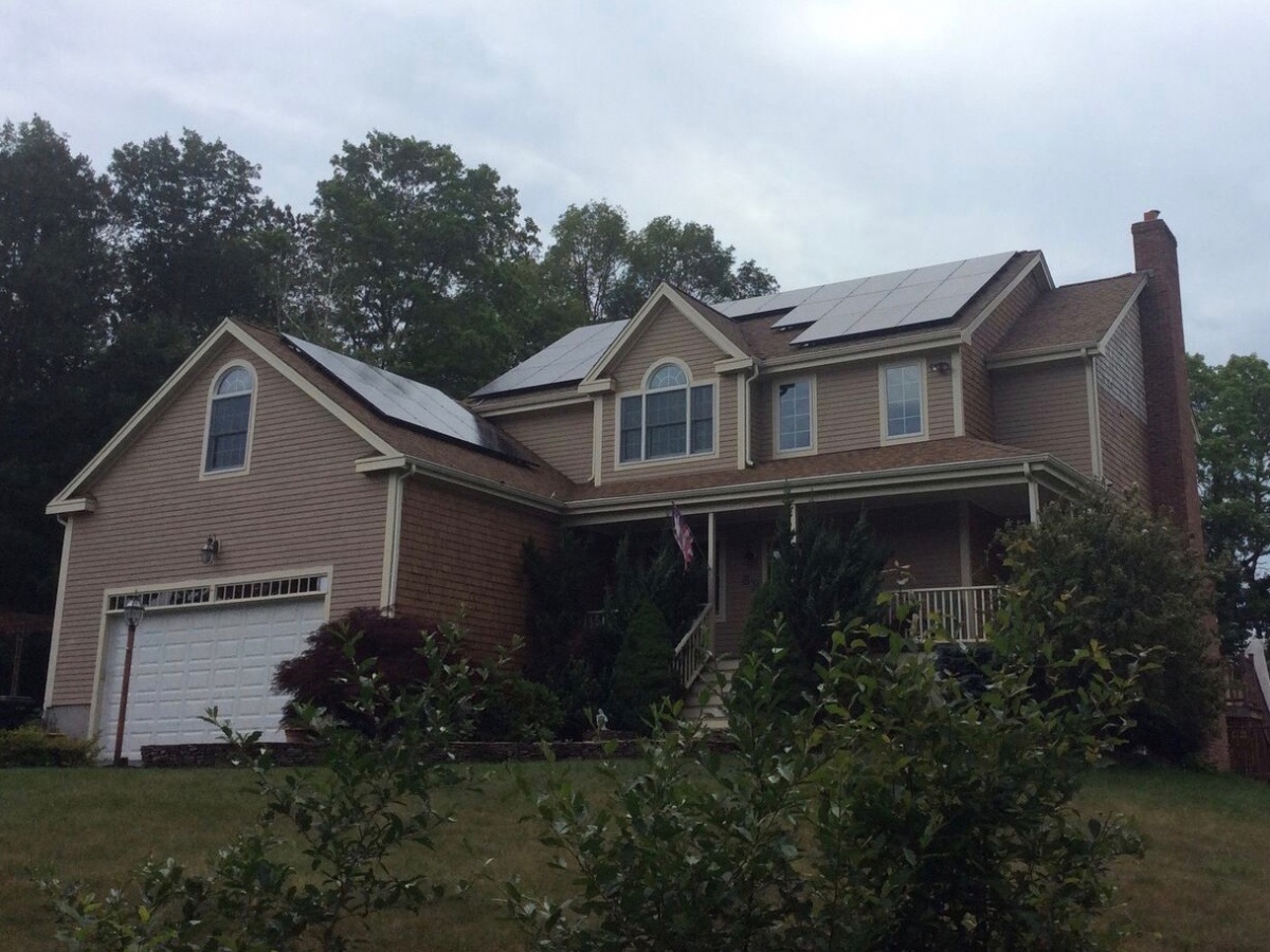 Millers Drive Solar Installation Photo