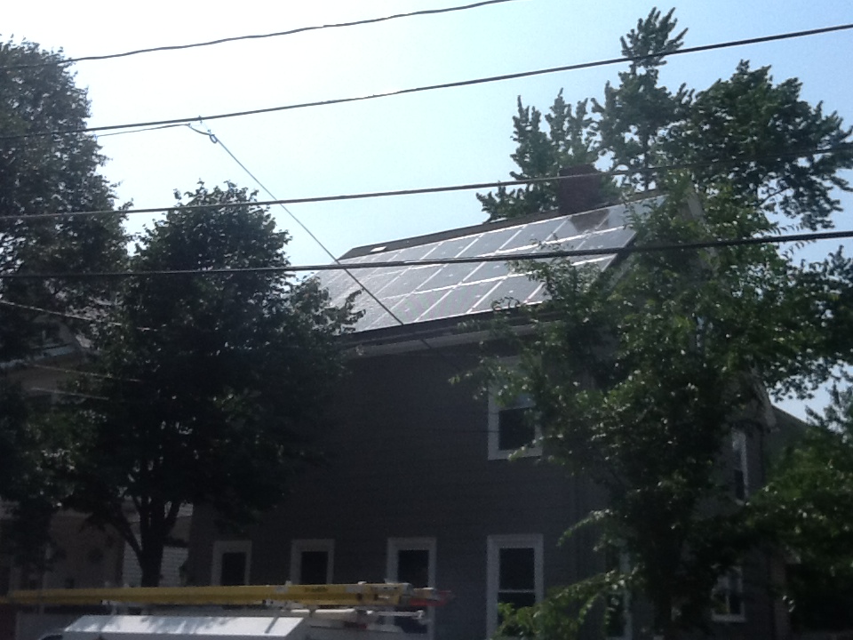 Myrtle Street Solar Installation Photo