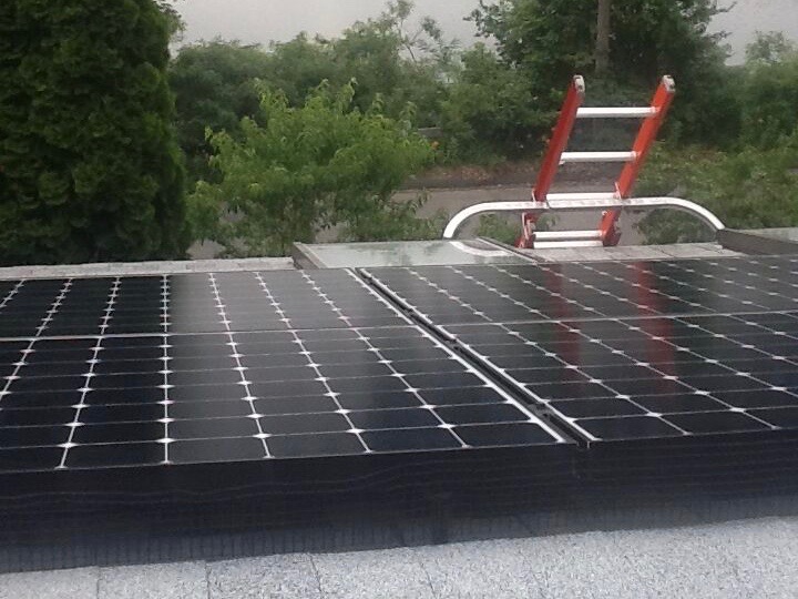 Simpson Road Solar Installation Photo