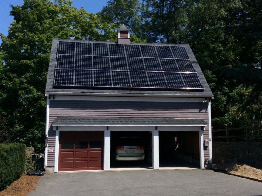 Mt. Pleasant Street Solar Installation Photo