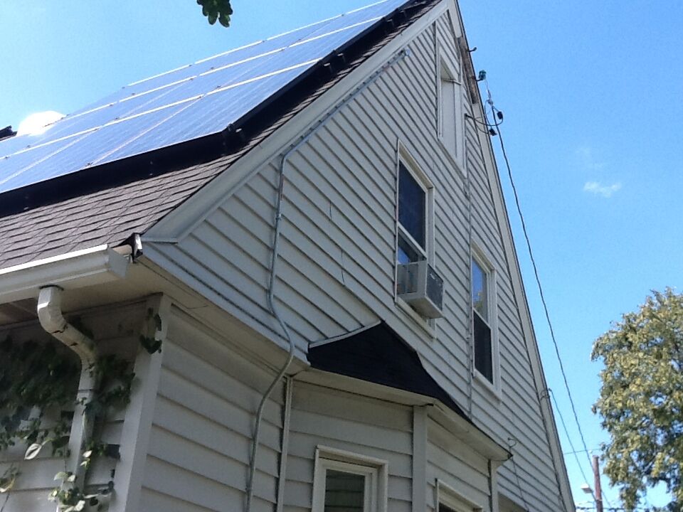 Vineyard Street Solar Installation Photo
