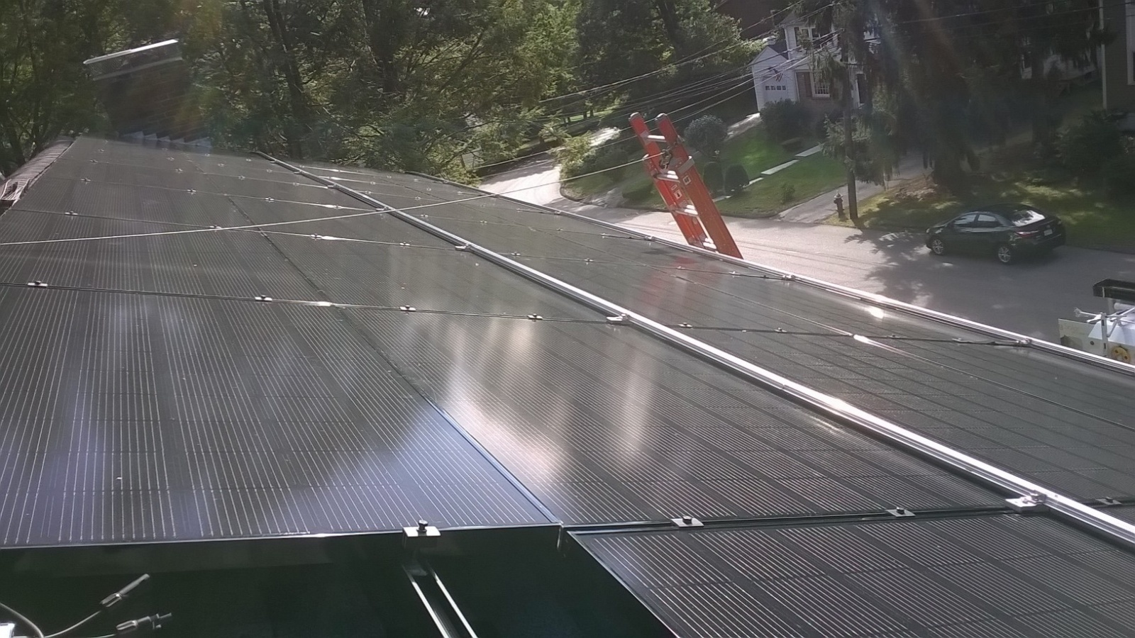Belmont Street Solar Installation Photo