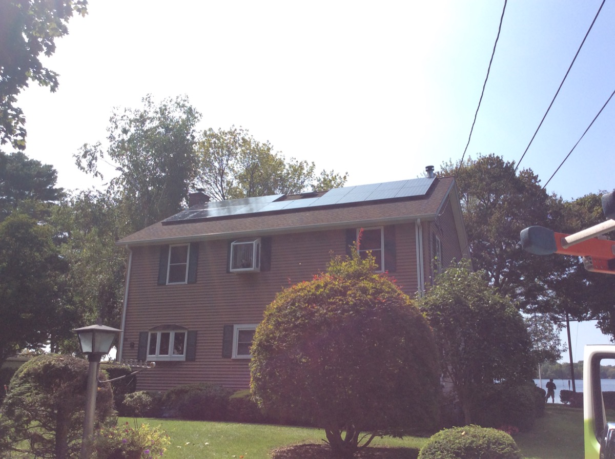 Fairfield Street Solar Installation Photo