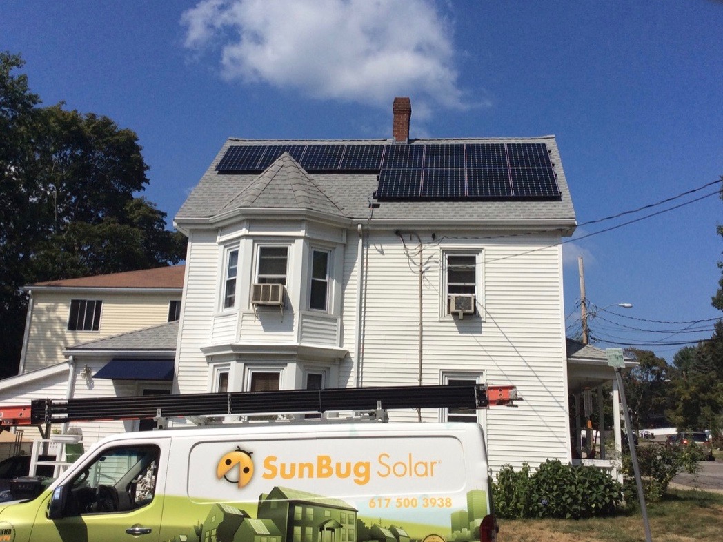 Charles Street Solar Installation Photo