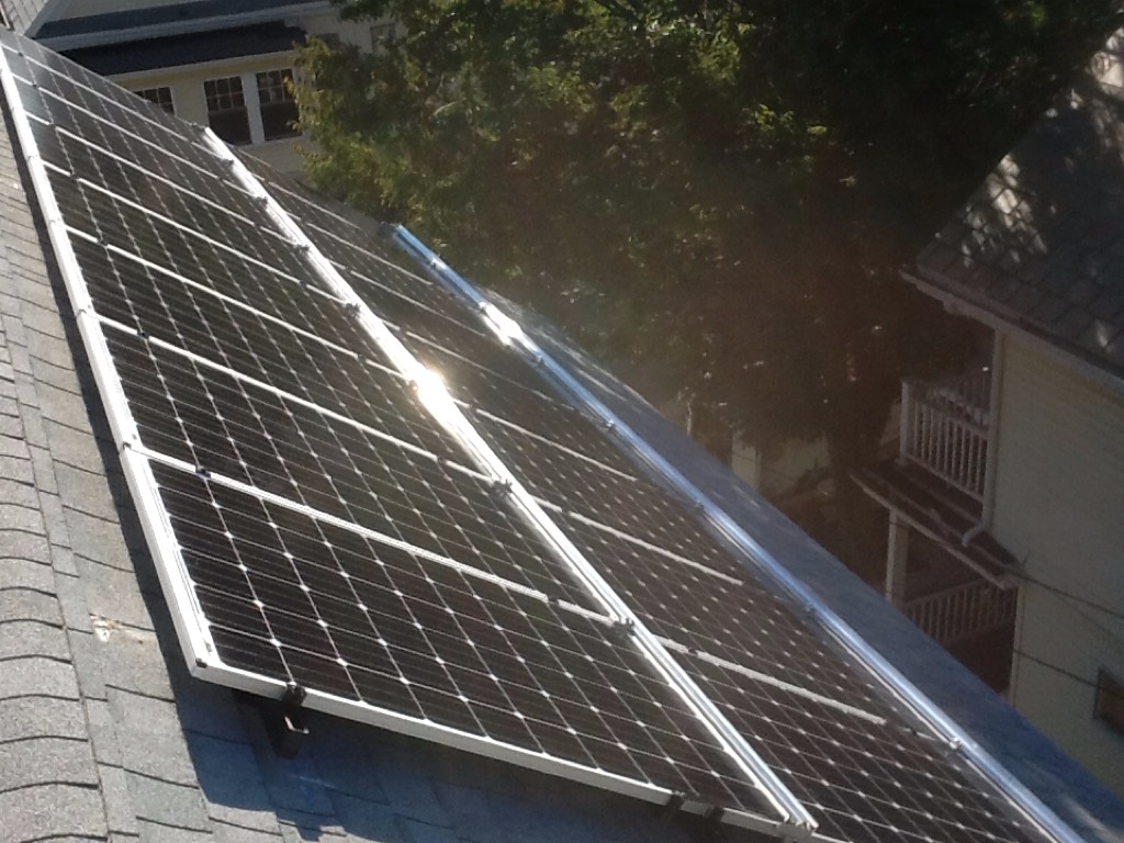 Burnham Street Solar Installation Photo