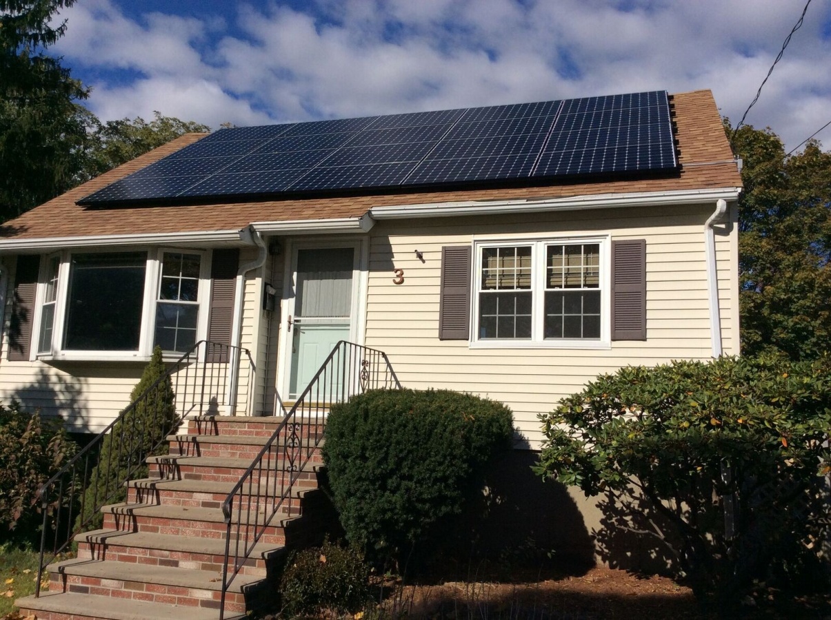 Willis Road Solar Installation Photo