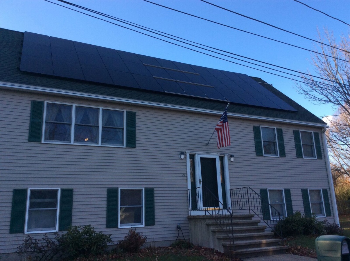 Longwood Avenue Solar Installation Photo