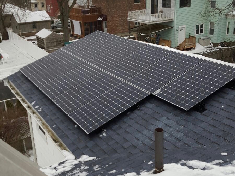 South Park Street Solar Installation Photo