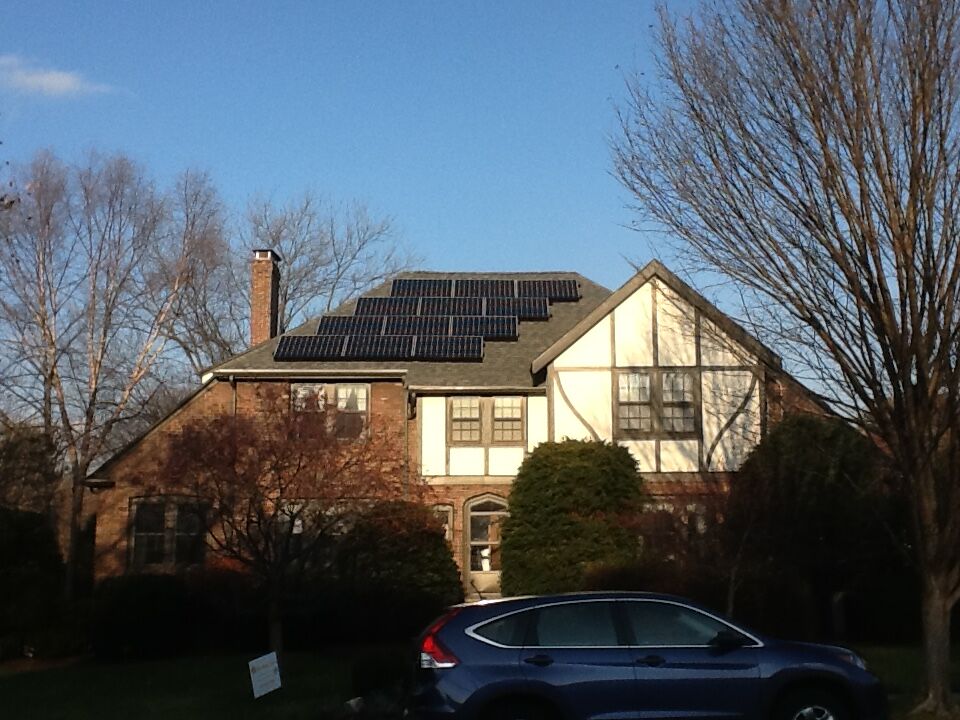 Adams Street Solar Installation Photo