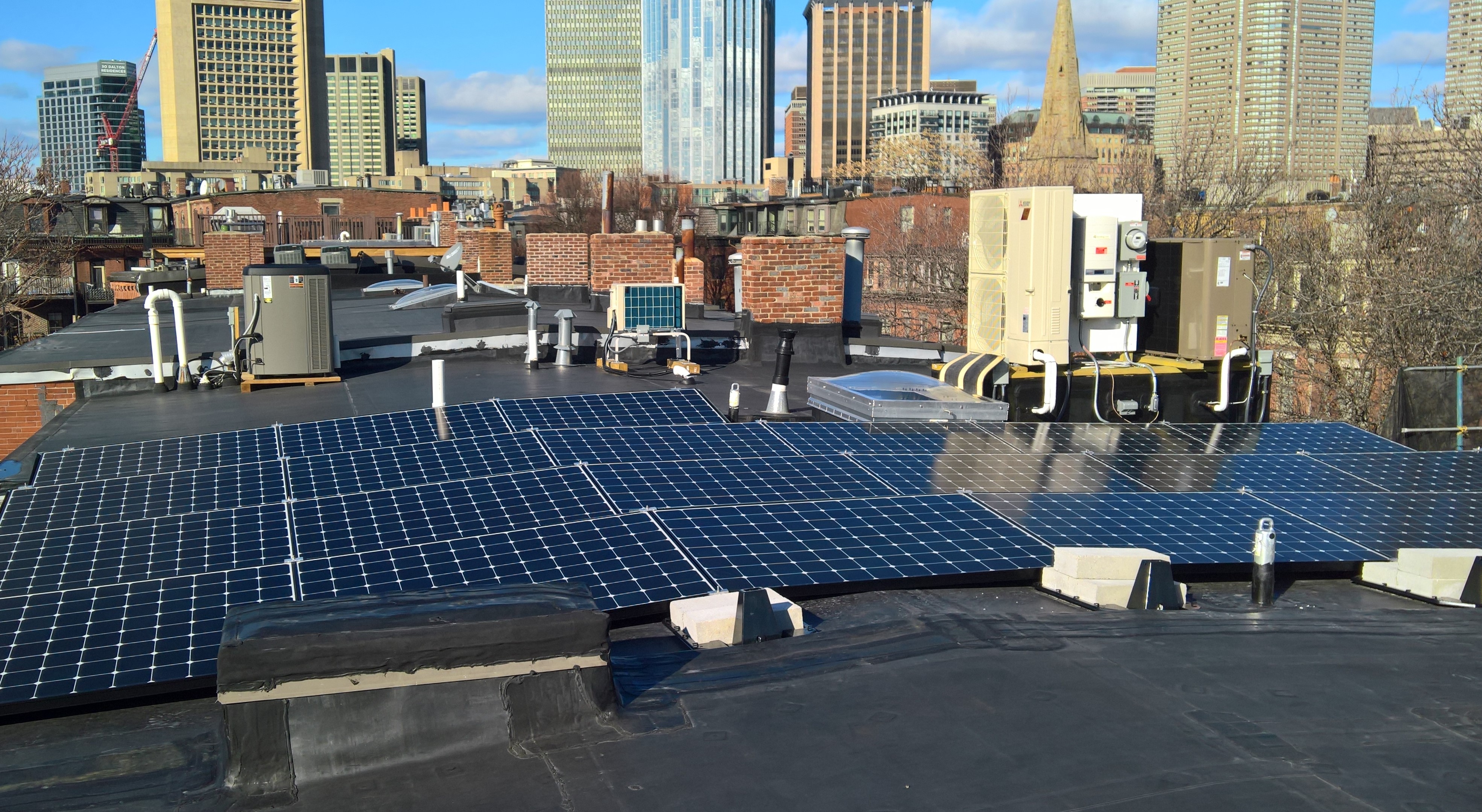Concord Square Solar Installation Photo