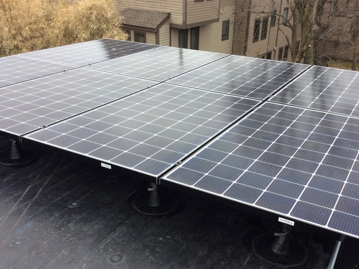 Milton Street Solar Installation Photo