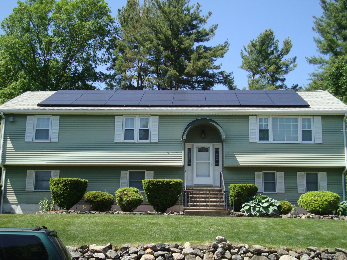 Winn Valley Drive Solar Installation Photo
